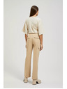 Moodo Bež hlače s džepovima