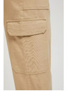 Moodo Bež hlače s džepovima