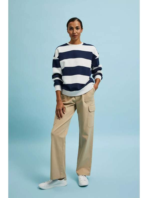 Moodo Prugasta mikina