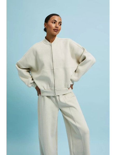 Moodo Krem bomber jakna