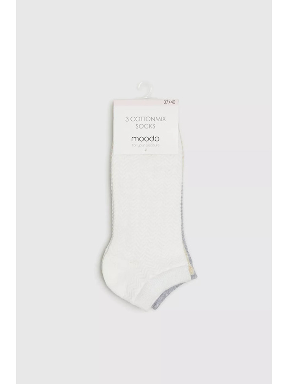 Moodo Set od 3 para čarapa