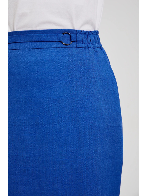 Moodo Plava uska midi suknja