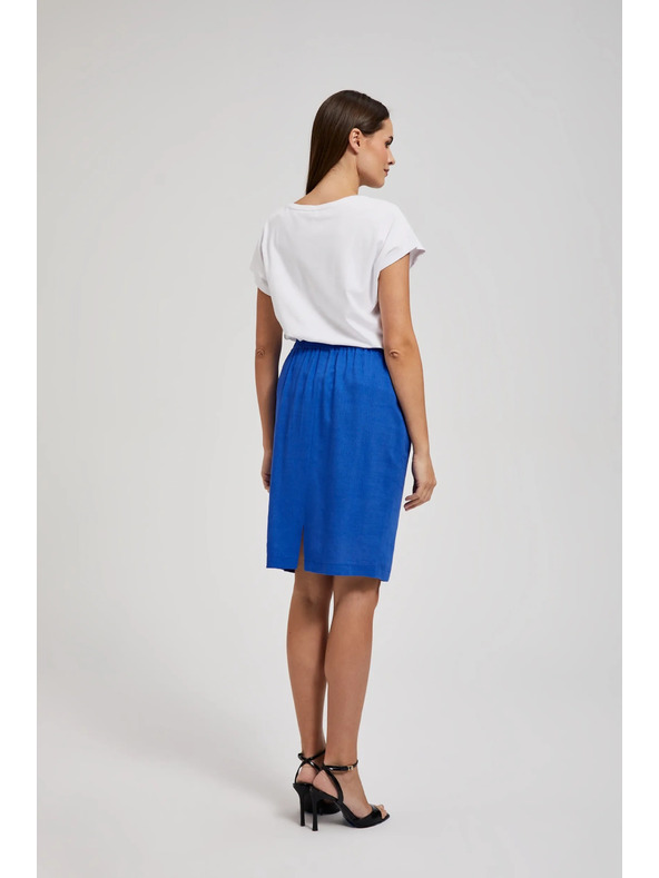 Moodo Plava uska midi suknja
