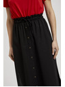 Moodo Crna široka suknja