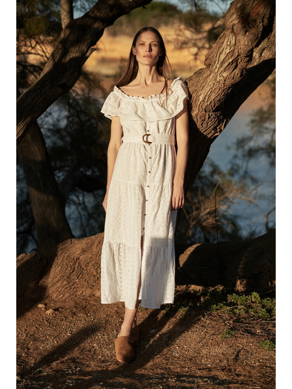 Moodo Duge haljine spuštenih ramena