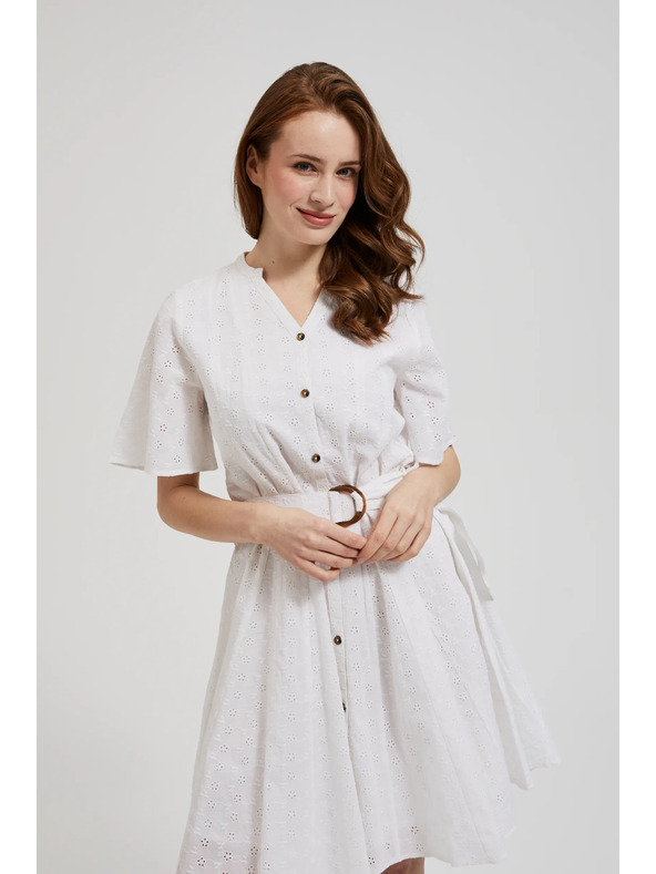 Moodo Kratke košulje haljine s pojasom