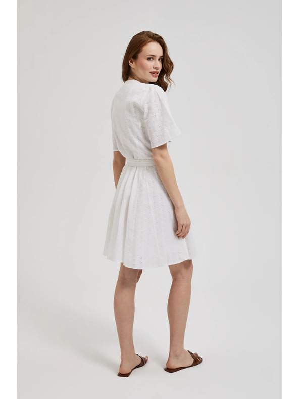 Moodo Kratke košulje haljine s pojasom