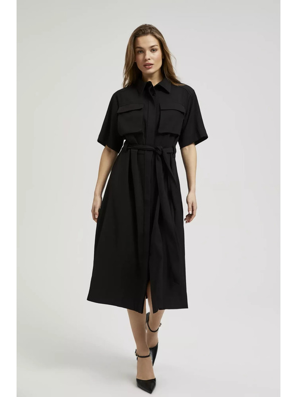 Moodo Crne košulje haljine