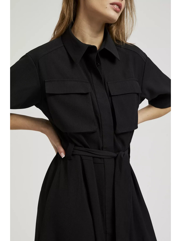 Moodo Crne košulje haljine
