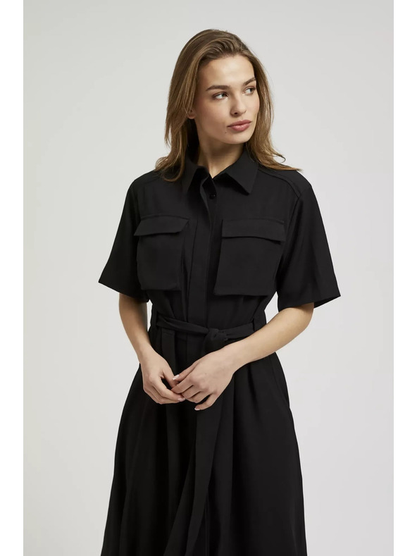 Moodo Crne košulje haljine