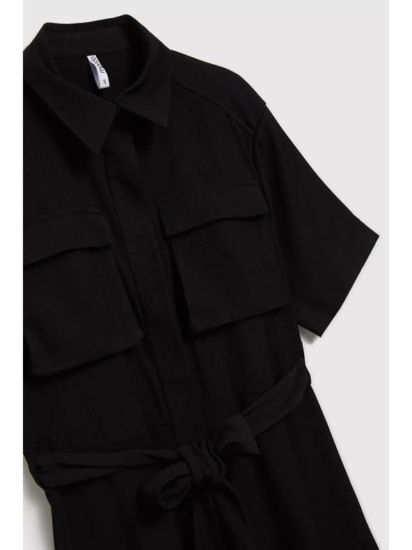 Moodo Crne košulje haljine