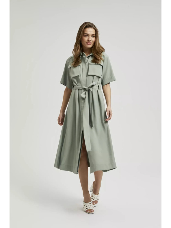Moodo Maslinaste košulje haljine