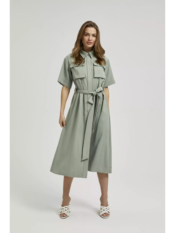 Moodo Maslinaste košulje haljine