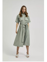 Moodo Maslinaste košulje haljine