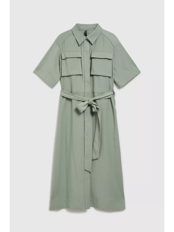 Moodo Maslinaste košulje haljine