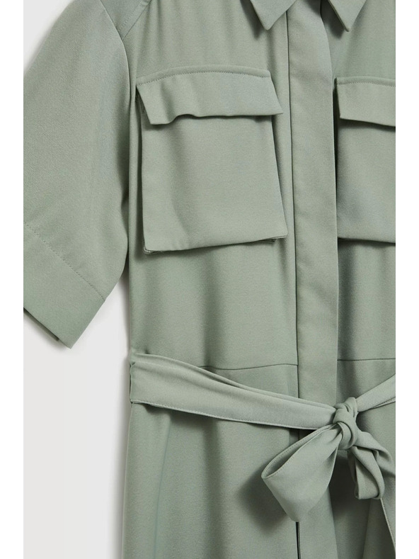 Moodo Maslinaste košulje haljine