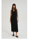 Moodo Crne haljine na bretele