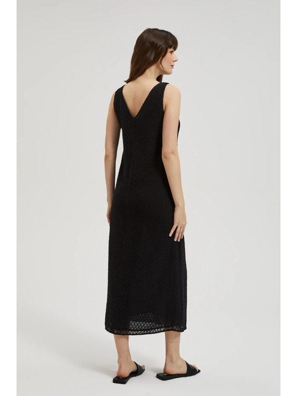 Moodo Crne haljine na bretele