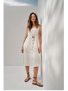 Moodo Bijele haljine na bretele