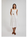 Moodo Bijele haljine na bretele