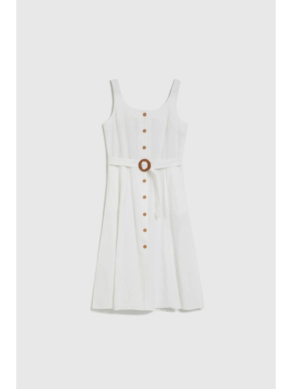 Moodo Bijele haljine na bretele