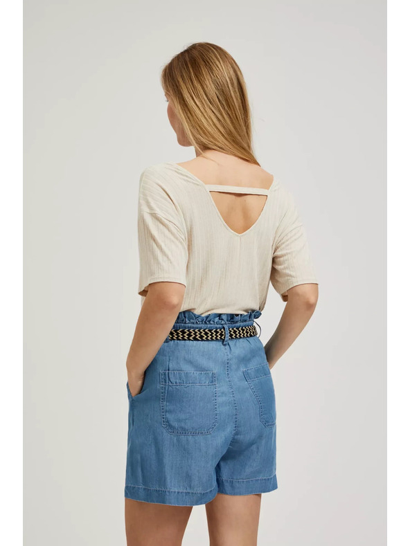 Moodo Krem labava majica