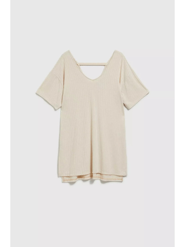 Moodo Krem labava majica