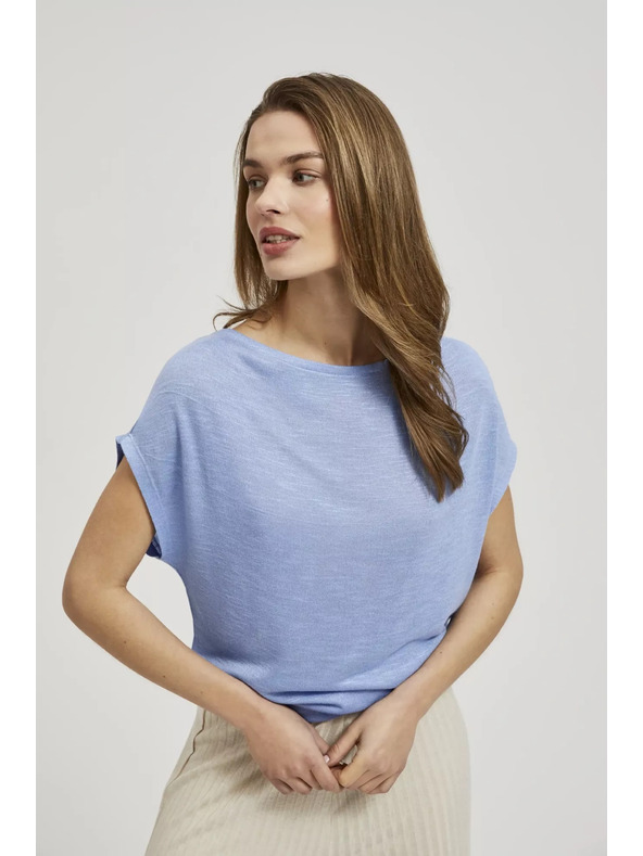 Moodo Svijetloplava labava majica