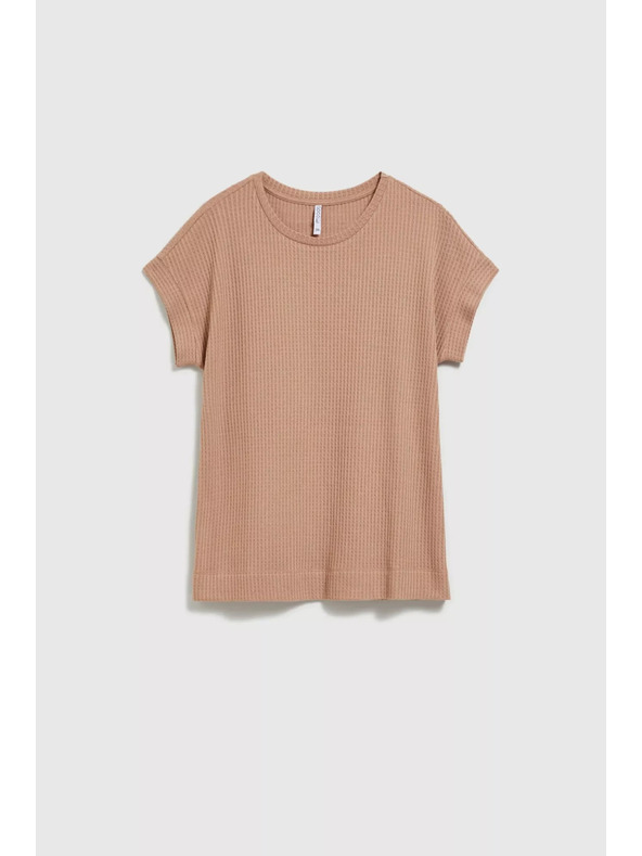 Moodo Svijetlosmeđa majica