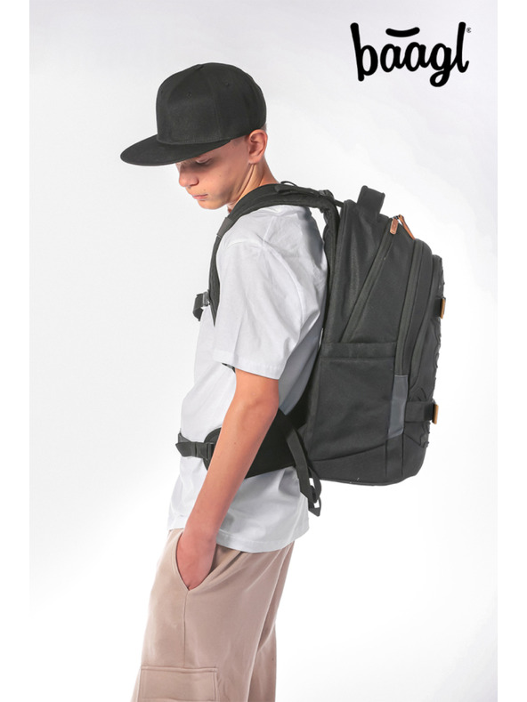 BAAGL  BAAGL Školski ruksak Skate max Darkness