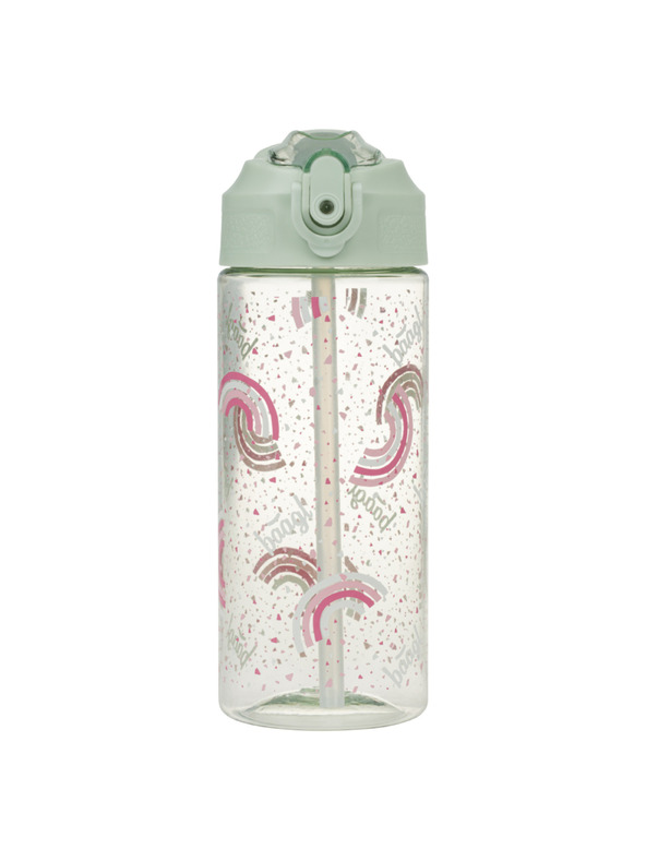 BAAGL  BAAGL Tritanska boca za piće sa slamkom Duga 500 ml