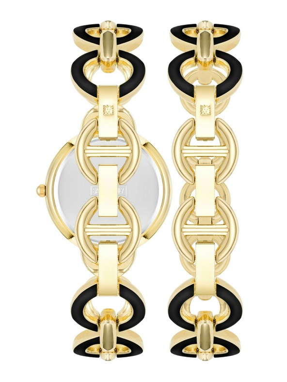Anne Klein Poklon set sata i narukvice Anne Klein AK/4066BKST