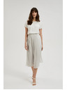 Moodo Siva naborana suknja