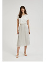 Moodo Siva naborana suknja