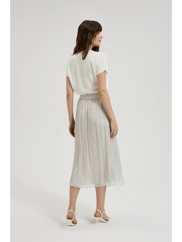 Moodo Siva naborana suknja