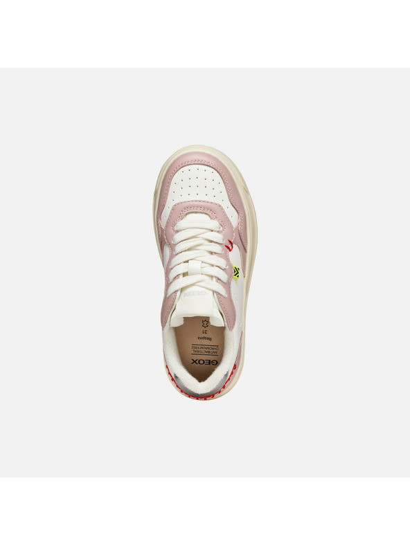 Geox Bijele djevojčinske tenisice Geox Lestrella