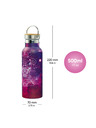 BAAGL  BAAGL Termosica s bambusovim poklopcem Galaxy, 500 ml