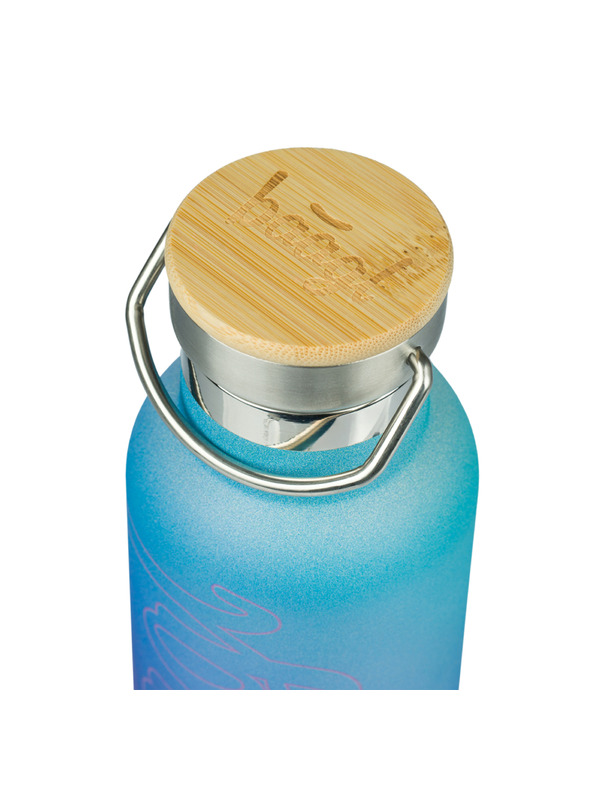 BAAGL  BAAGL Termosica s bambusovim poklopcem Gradient plavo-ljubičasta, 500 ml