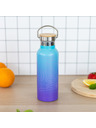 BAAGL  BAAGL Termosica s bambusovim poklopcem Gradient plavo-ljubičasta, 500 ml