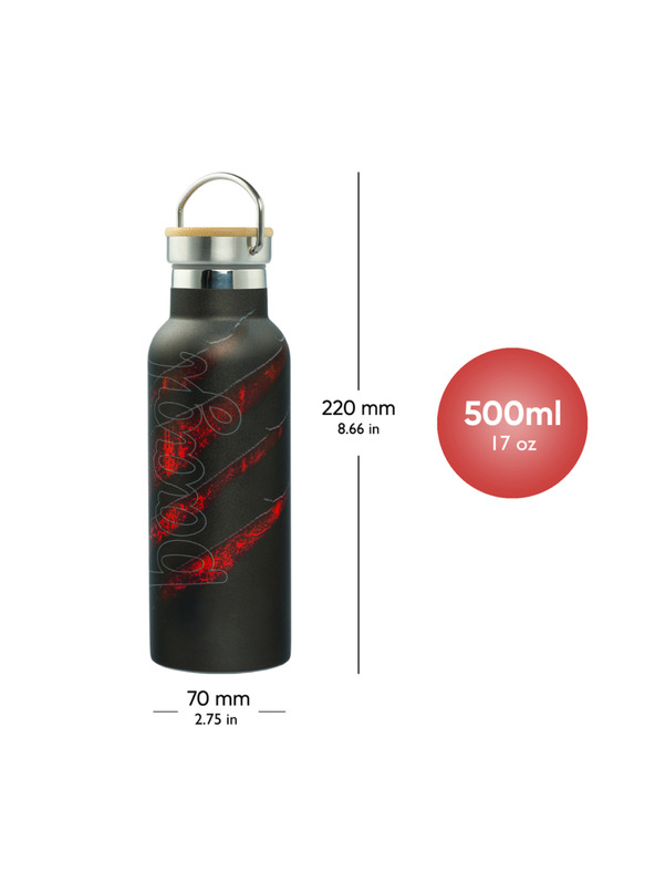 BAAGL  BAAGL Termosica s bambusovim poklopcem Lava, 500 ml