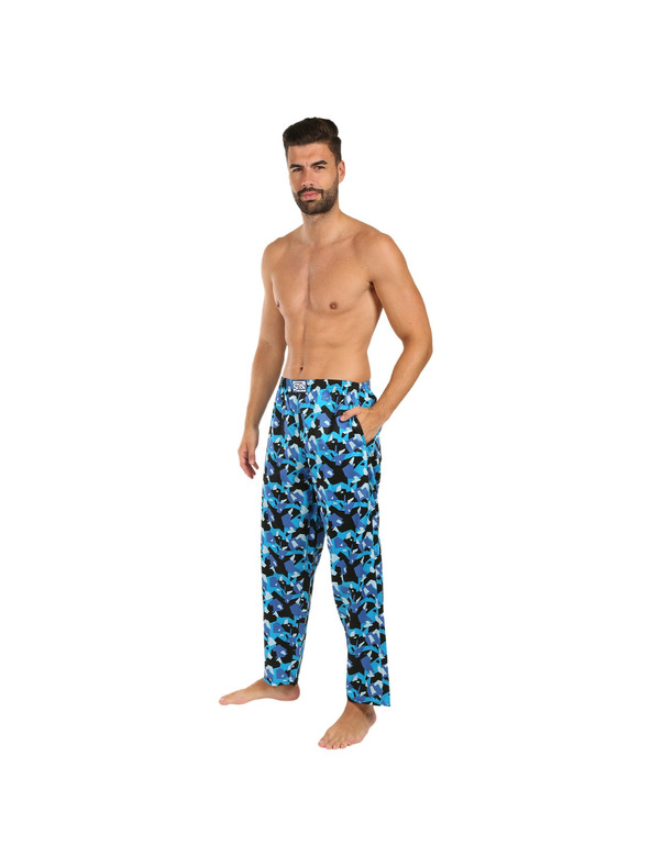 Styx Muške pidžama hlače Styx uglasti maskirni uzorak