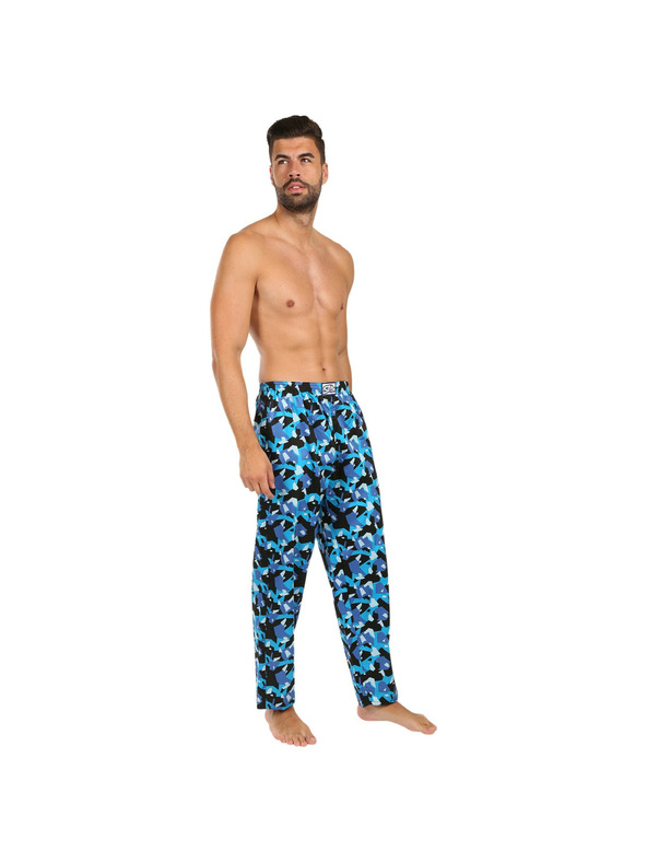 Styx Muške pidžama hlače Styx uglasti maskirni uzorak