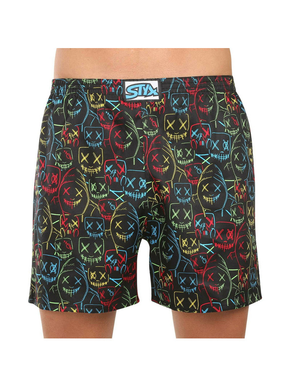 Styx Set od tri - muške pidžama hlače Styx višebojne