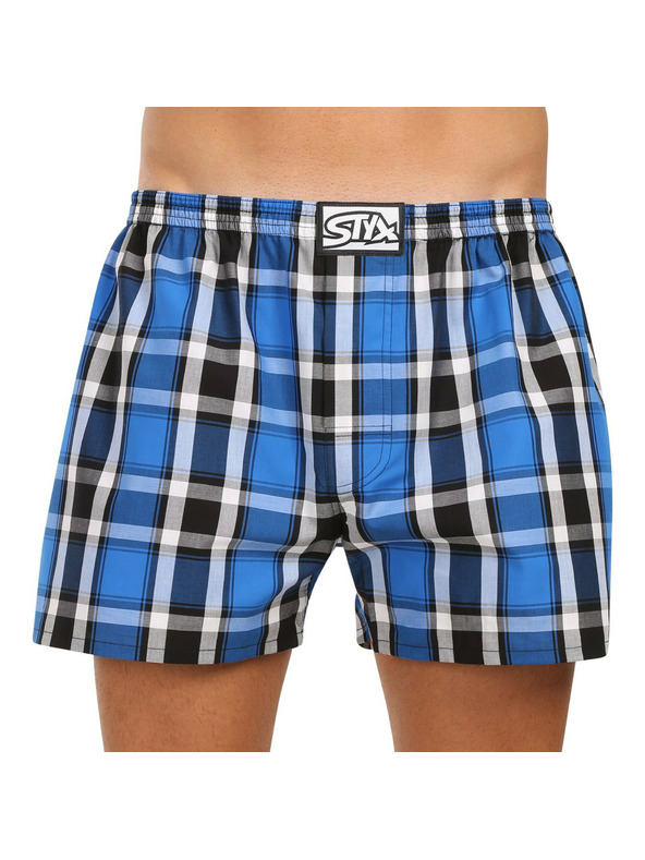 Styx Komplet od tri muške gaćice Styx classic gumene višebojne