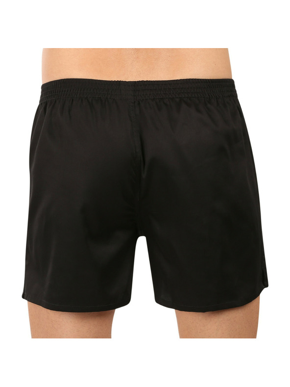 Styx Muške bokserice Styx premium art klasična guma crne