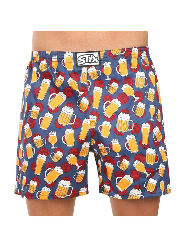 Styx Set od tri - muške pidžama hlače Styx višebojne