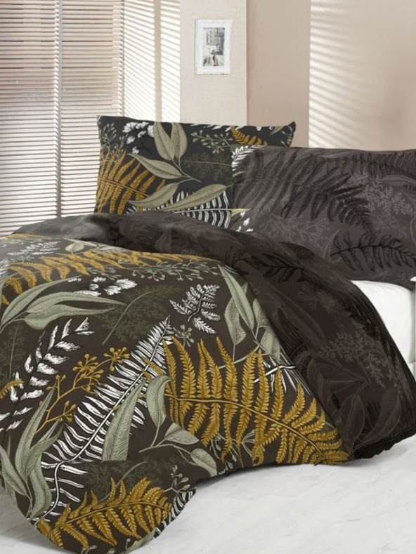 Kvalitex Satenska produžena posteljina LUXURY COLLECTION 140x220, 70x90cm PAPRAT