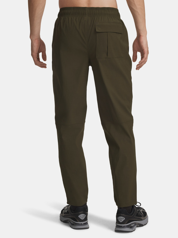 Under Armour Muške sportske hlače Under Armour UA UNSTPBLE WOVEN TX TAPER-GRN