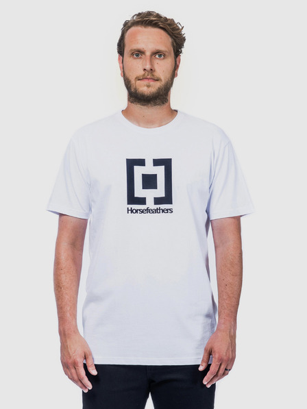 Horsefeathers Bijela muška majica Horsefeathers Base