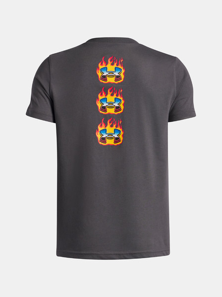 Under Armour Dječja majica Under Armour UA Flame WM SS-GRY